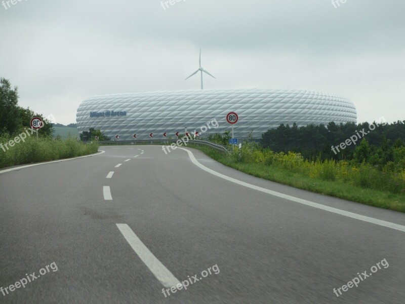 Allianz Arena Fc Bayern Munich Football German Fussball