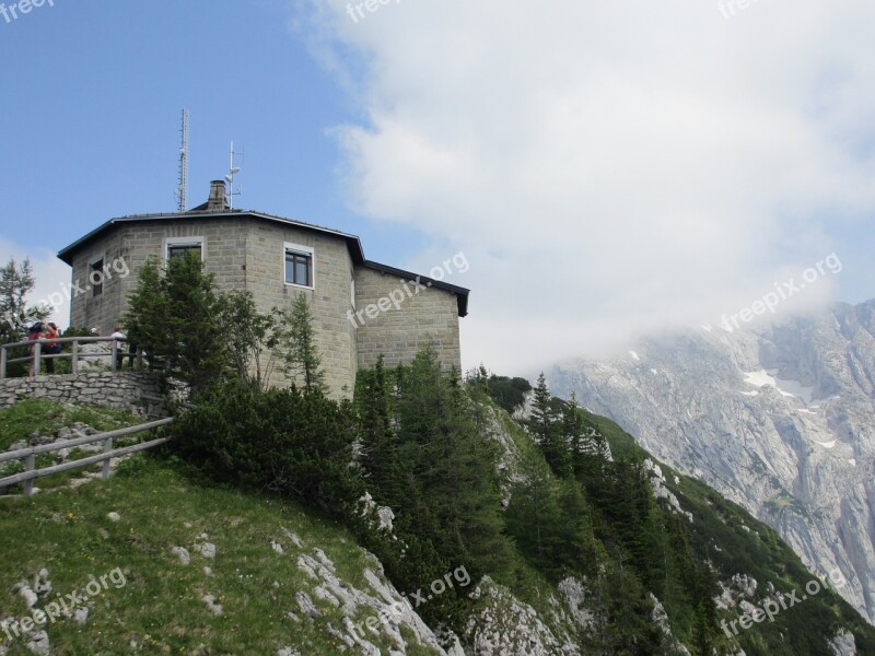 The Eagle's Nest Kelsteinhaus German Germany Free Photos