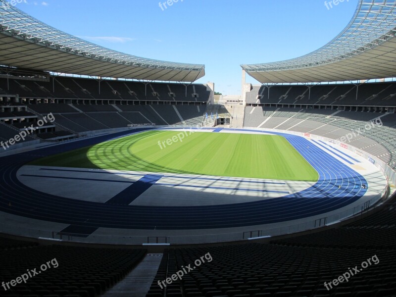 The Olympic Stadium German Berlin Free Photos