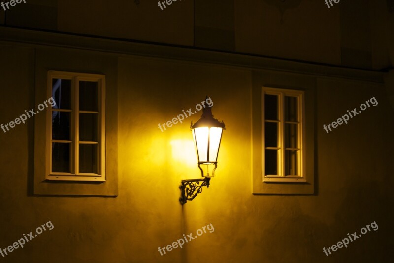 Vysehrad Dark Lights Lamp Free Photos