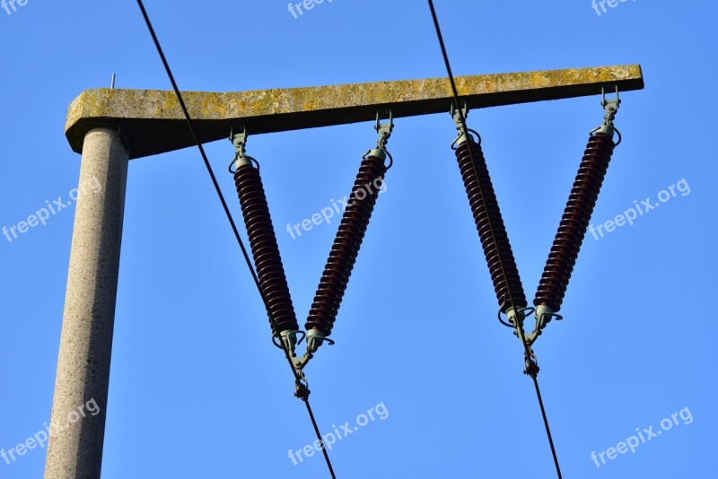 Catenary Current Power Line Energy Electricity