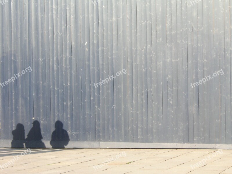 Wall Boards Shadow Human Wall Free Photos