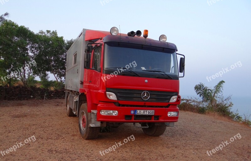 Camper Truck Travel Vehicle Van