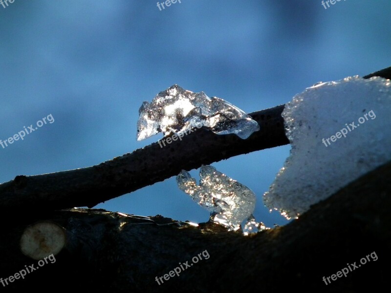 Ice Winter Water Frozen Icicle