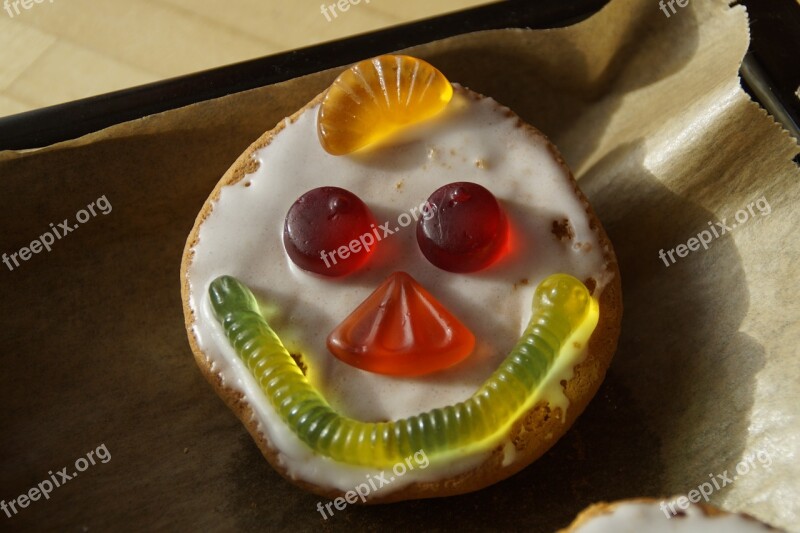 Americans Pastries Clowns Clowngesicht Face