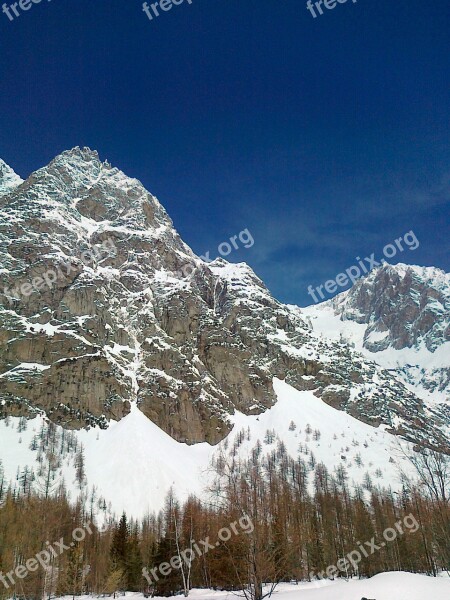 Mountain Val Ferret Val D'aosta Free Photos