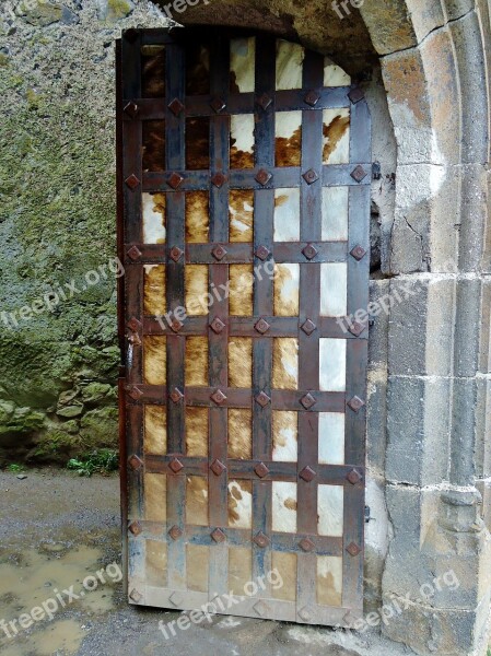 Castle Medieval Architecture Door France