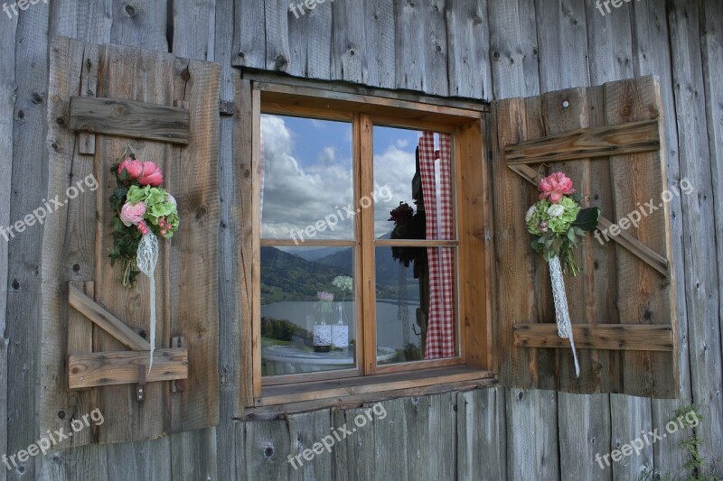 Window By Looking Wooden Windows Outlook Free Photos