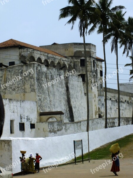 Africa African History African Monument Slave Fortress Ghana