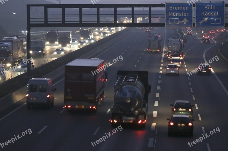 Traffic Auto Road Driving A Car Highway