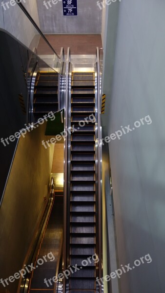 Escalator Building Internal Floor Indoor