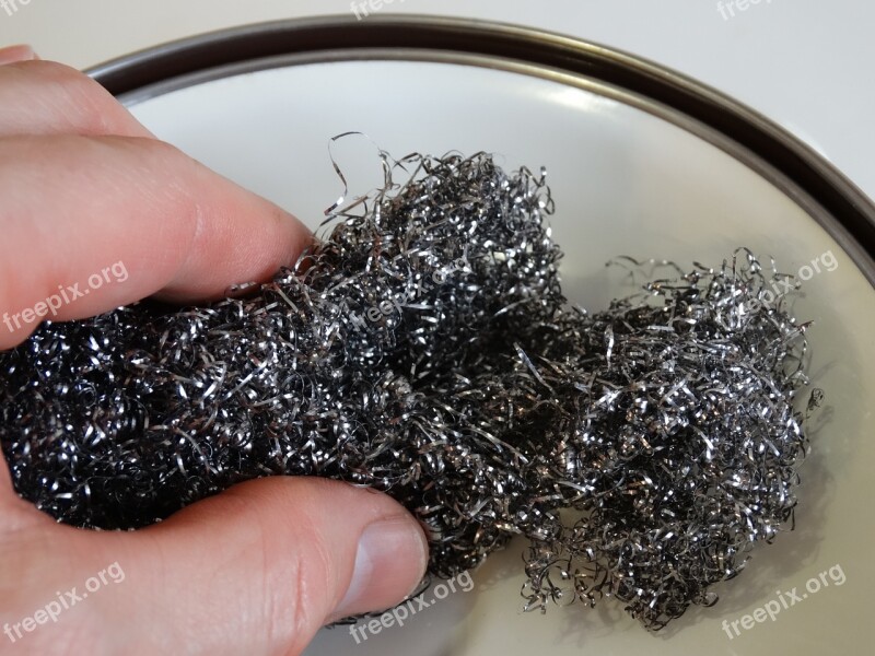 Clean Steel Wool Remove Thoroughly Shiny