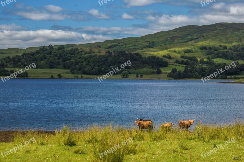 Scotland United Kingdom Hole Lake Water