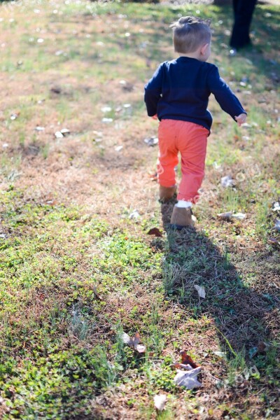 Boy Running Toddler Happy Child