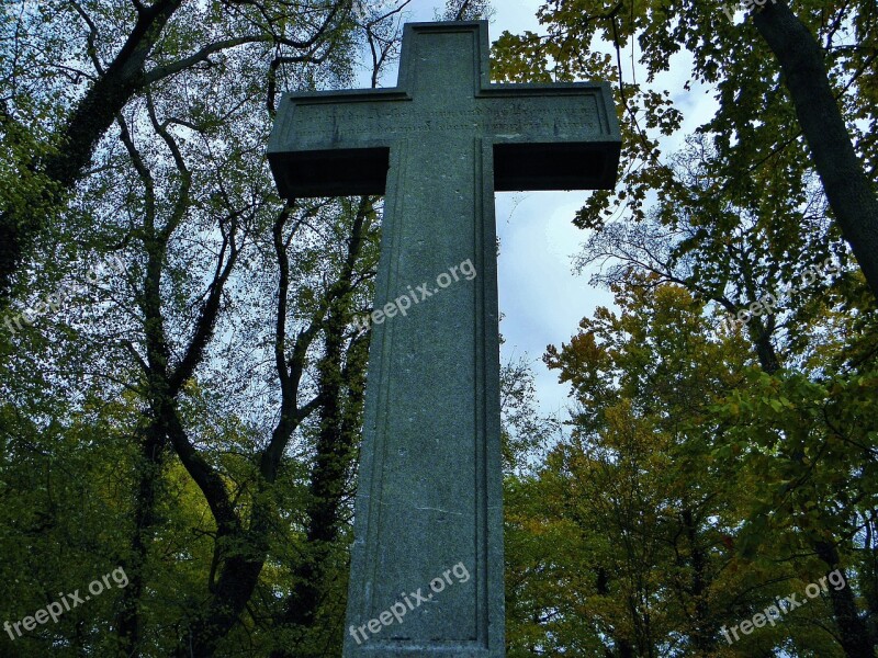 Cross Grave Tomb Christianity Last Calm