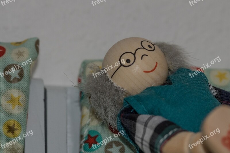 Grandpa Senior Doll Baby Doll Doll's House