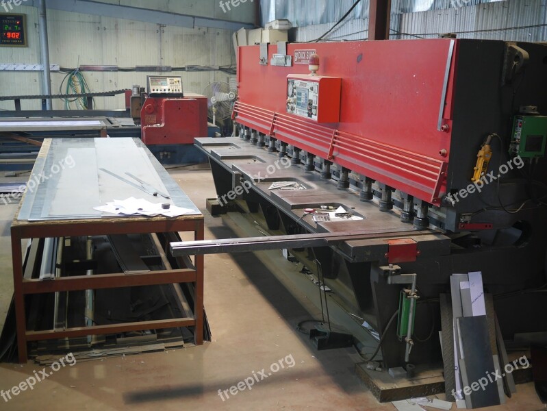 Cutting Shearing Machine Processing Free Photos