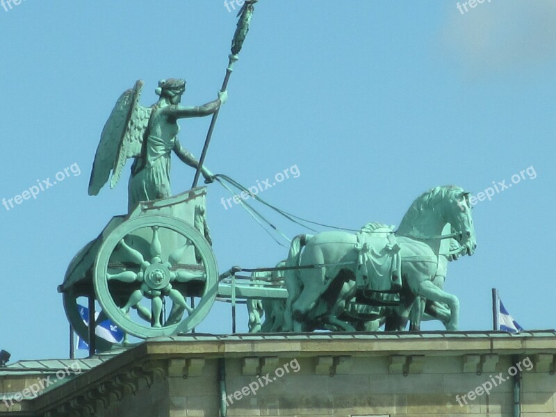 Germany Berlin Brandenburg Gate German Brandenburger Tor