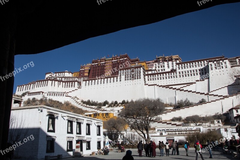 Tibet Lhasa Potala Potala Palace Monastery