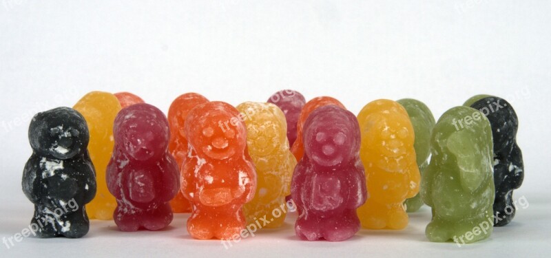 Jelly Baby Candy Diversity Sweet Jelly