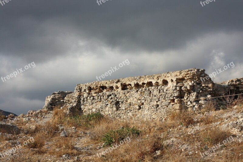 Ruins Greece Antiquity Free Photos