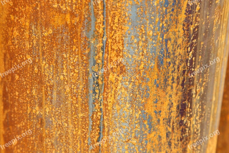 Rust Texture Oxide Tank Metal