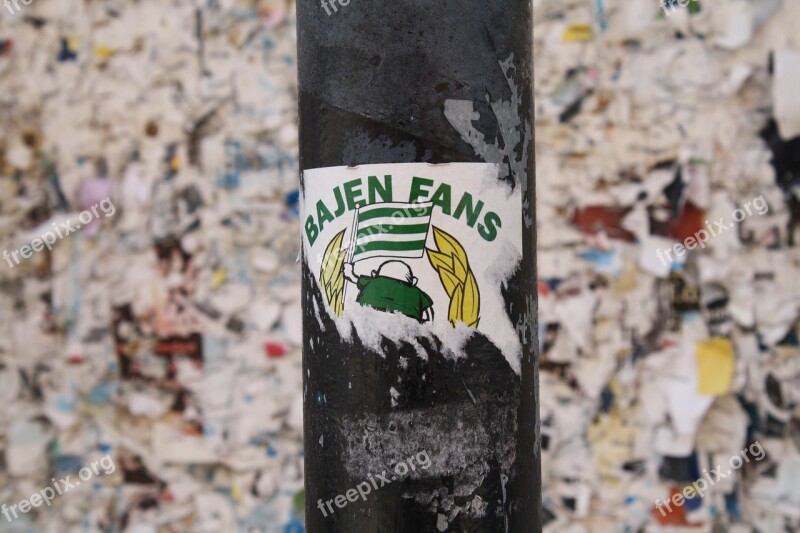 Bajen Sticker Pole Hammarby Free Photos