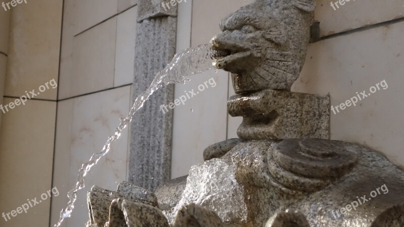 Fountain Park Statue Free Photos