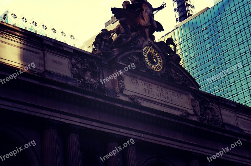 New York City Grand Central Terminal New York Usa Free Photos