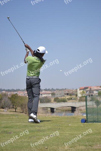 Golf Swing Drive Sport Shot