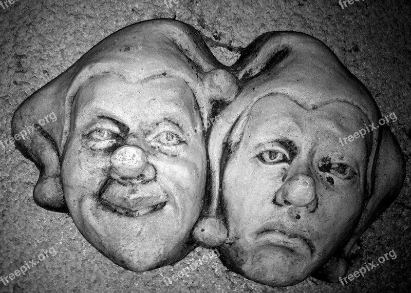 Masks Stone Mediaeval Free Photos