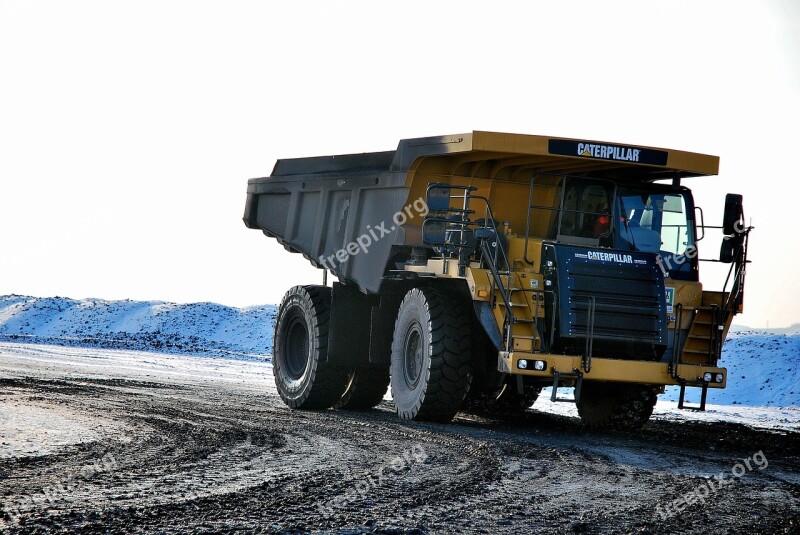 Caterpillar Truck Dump Truck Overburden Enormous