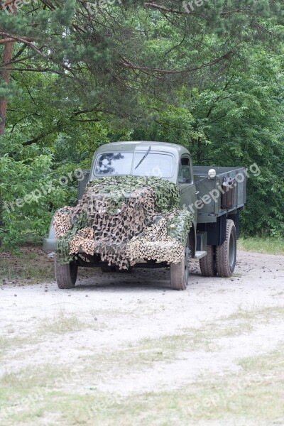 Truck The Military Forest Reconstruction Of The History