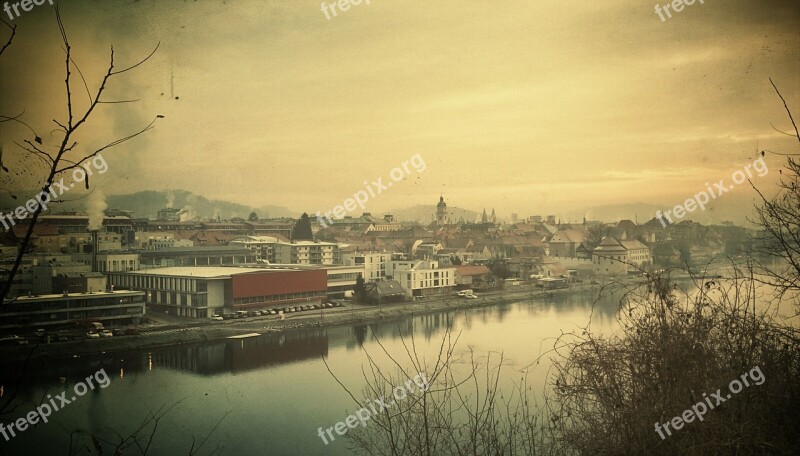 Maribor City Slovenia Europe Town