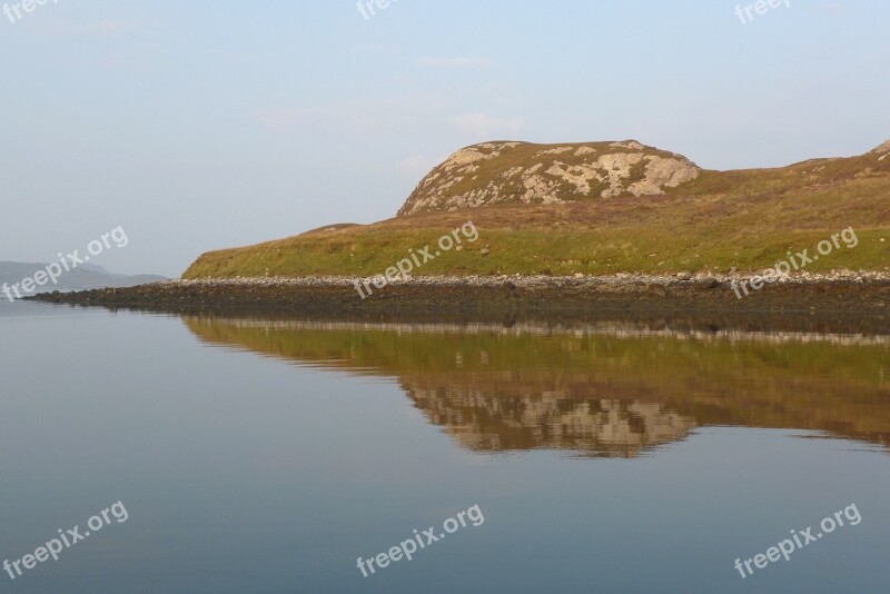 Shore Shoreline Reflection Sea Calm