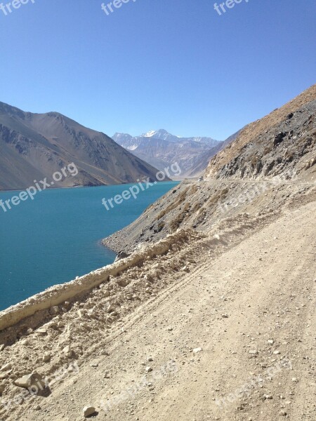 Mountain Water Landscape Embase Plaster