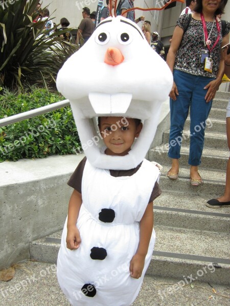 Olaf Frozen Costume Cosplay Free Photos