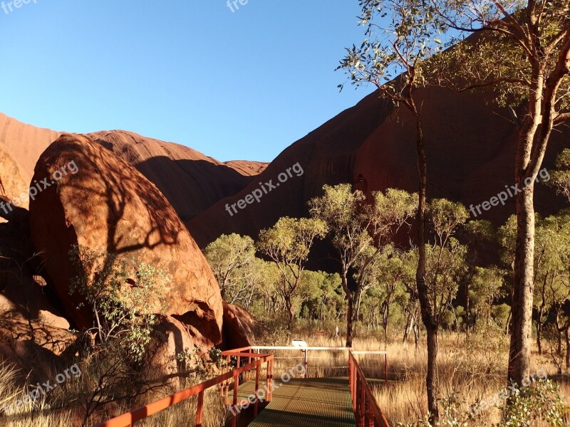 Uluru Ayers Rock Australia Free Photos