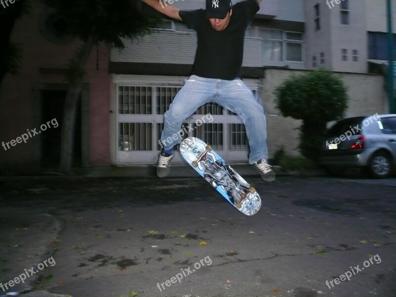 Skateboarding Skateboard Kickflip Free Photos