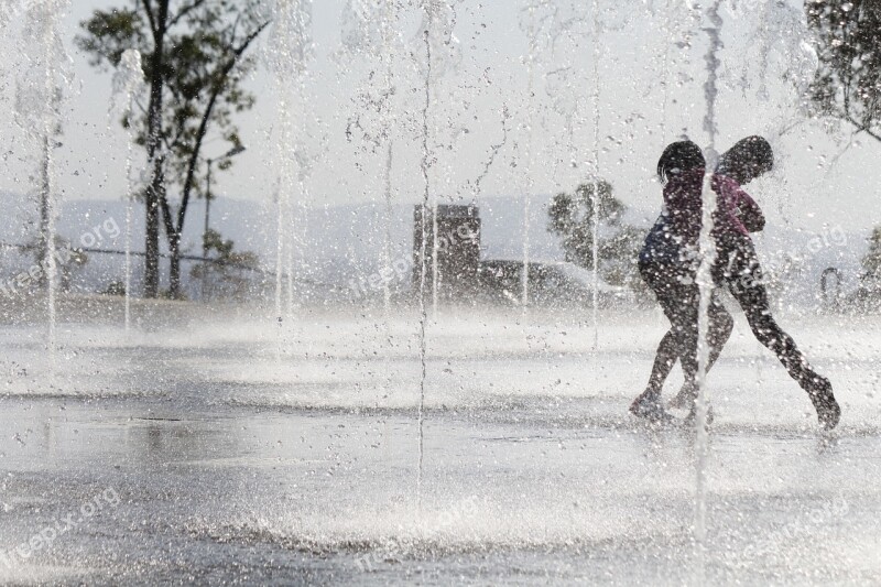 Water Water Dancer Sources Dancing Fountains Free Photos