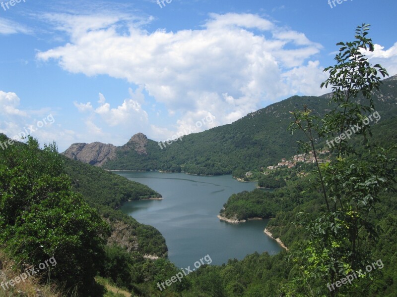 Corsica Lake Nature Free Photos