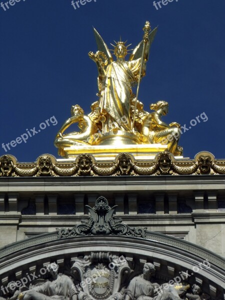 Paris Opera Garnier Gold Garnier France