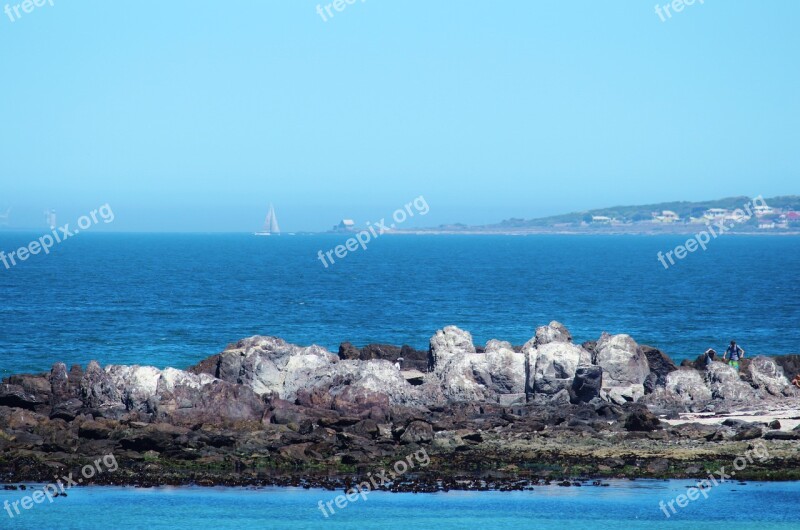 Sea Ocean Robben Island Cape Town South Africa