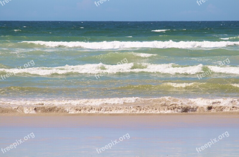 Sea Indian Ocean South Africa Beach Free Photos