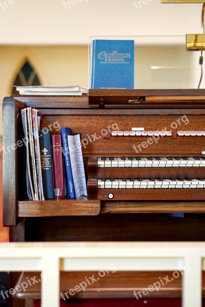 Organ Music Hymns Church Instrument