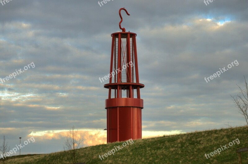 Moers Lantern Dump Safety Lamp Ruhr Area