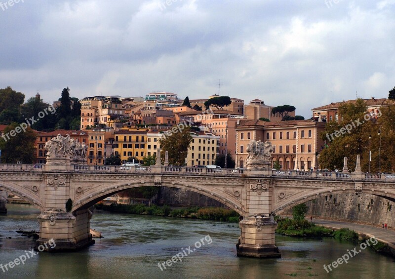 Bridge Sky The Vatican Free Photos