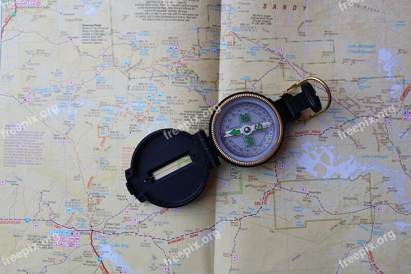 Compass Map Navigation Australia Free Photos