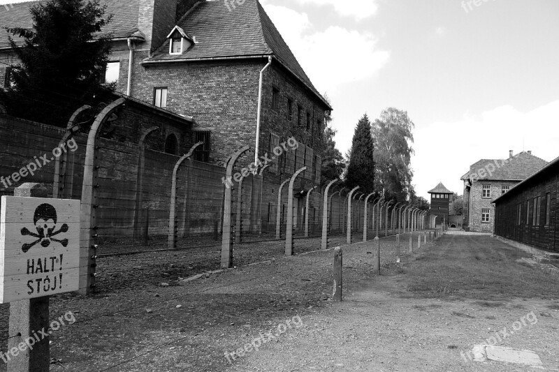 Auschwitz Poland Concentration Camp Barak Free Photos