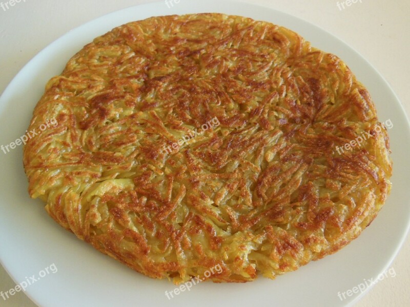 Rösti Potatoes Eat Cook Court